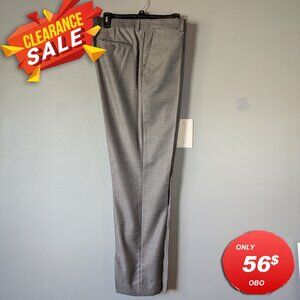 Express Men's Micro Twill Photographer Gray Dress Pants W36 L34